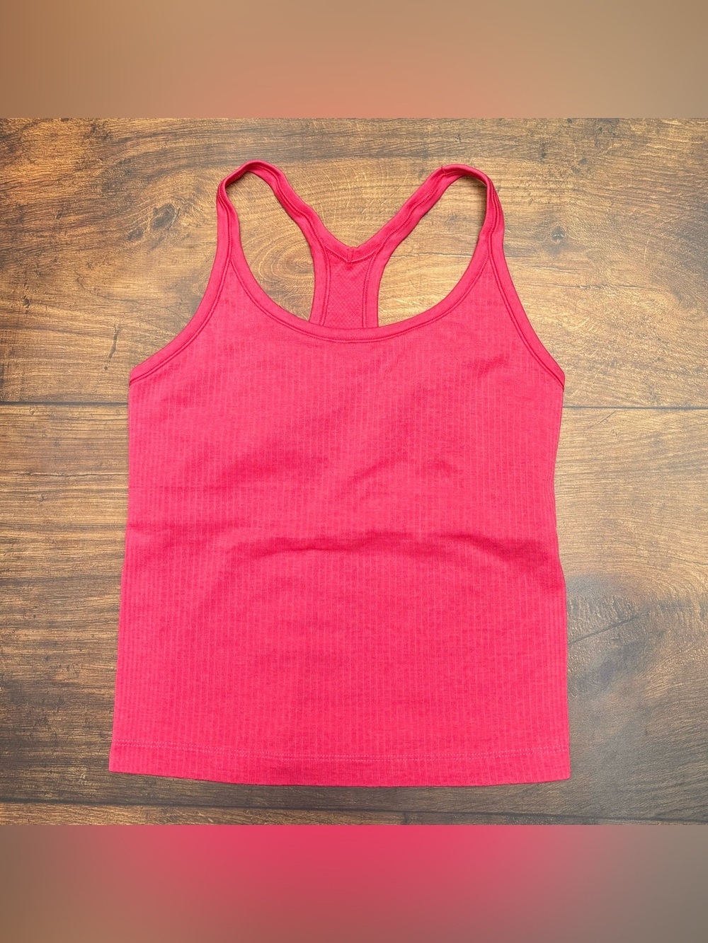 Lululemon Ebb To Street Tank Top In Lip Gloss Size 6